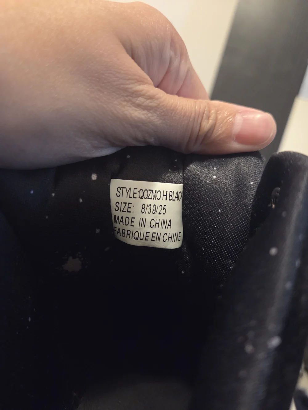 Black Platform Lace-Up Women's Shoes - High-Top Style